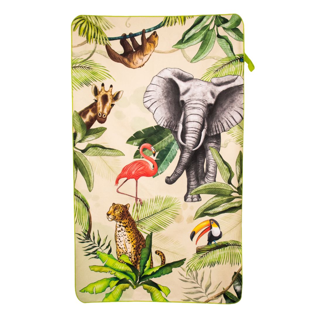 Toalla de Microfibra 130 x 80 cm Estampada Safari