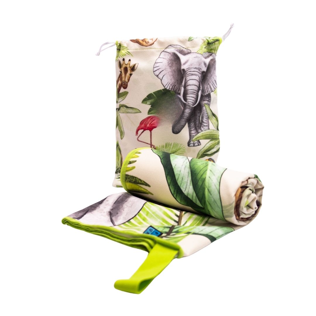 Toalla de Microfibra 130 x 80 cm Estampada Safari