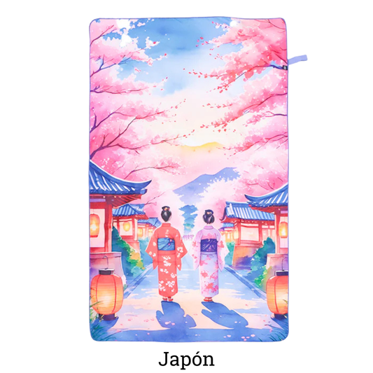 Toalla de Microfibra Japón 130 x 80 cm