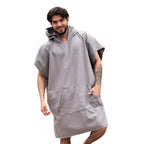 Poncho de microfibra Adulto con bolsillos