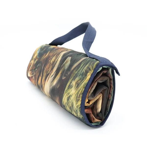 Manta de picnic impermeable que se pliega como bolso – vista 20