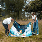 Manta de picnic impermeable que se pliega como bolso | Toallas Luxury